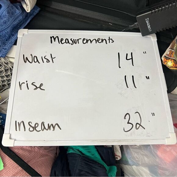 Urban Outfitters Burgundy Corduroy High Rise Flare Pants Punk Grunge - Picture 6 of 6